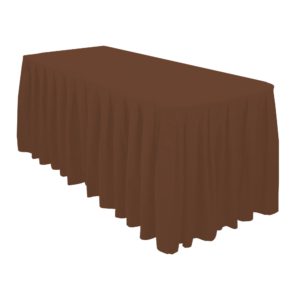 Brown Polyester Table Skirting Clip