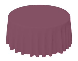 tablecloth rental claret
