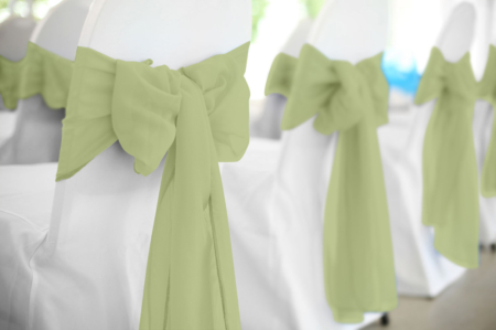 Clover Polyester Chair Sash Rental