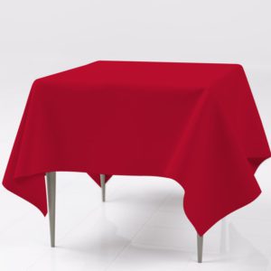Crimson Rectangle Tablecloth