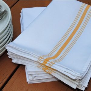 Gold Bistro Napkin, Sold by the Dozen