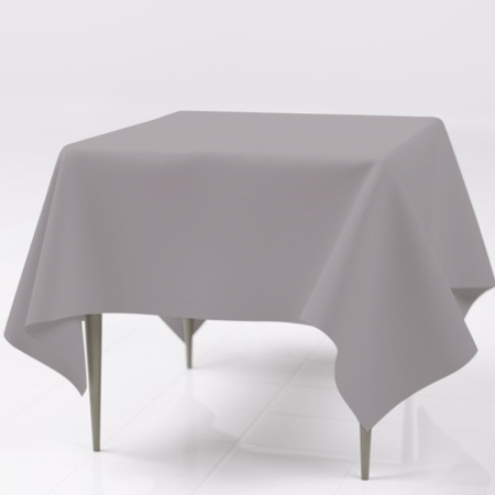 Grey Rectangle Tablecloth