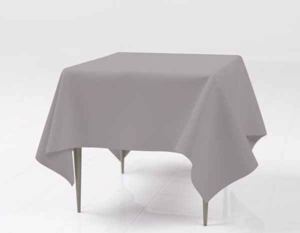 Grey Rectangle Tablecloth