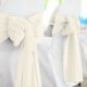 Ivory Polyester Chair Sash Rental