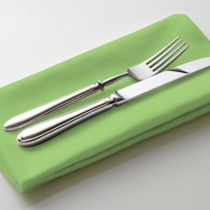 Lime Polyester Napkin