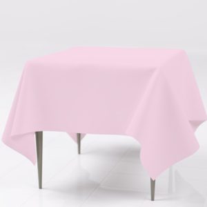 Light Pink Rectangle Tablecloth