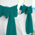 Teal Polyester Sash