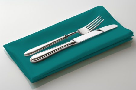 Teal Polyester Napkin