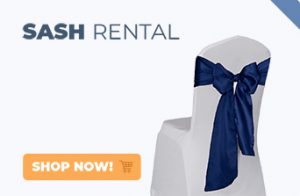 Sash Rental For Chairs