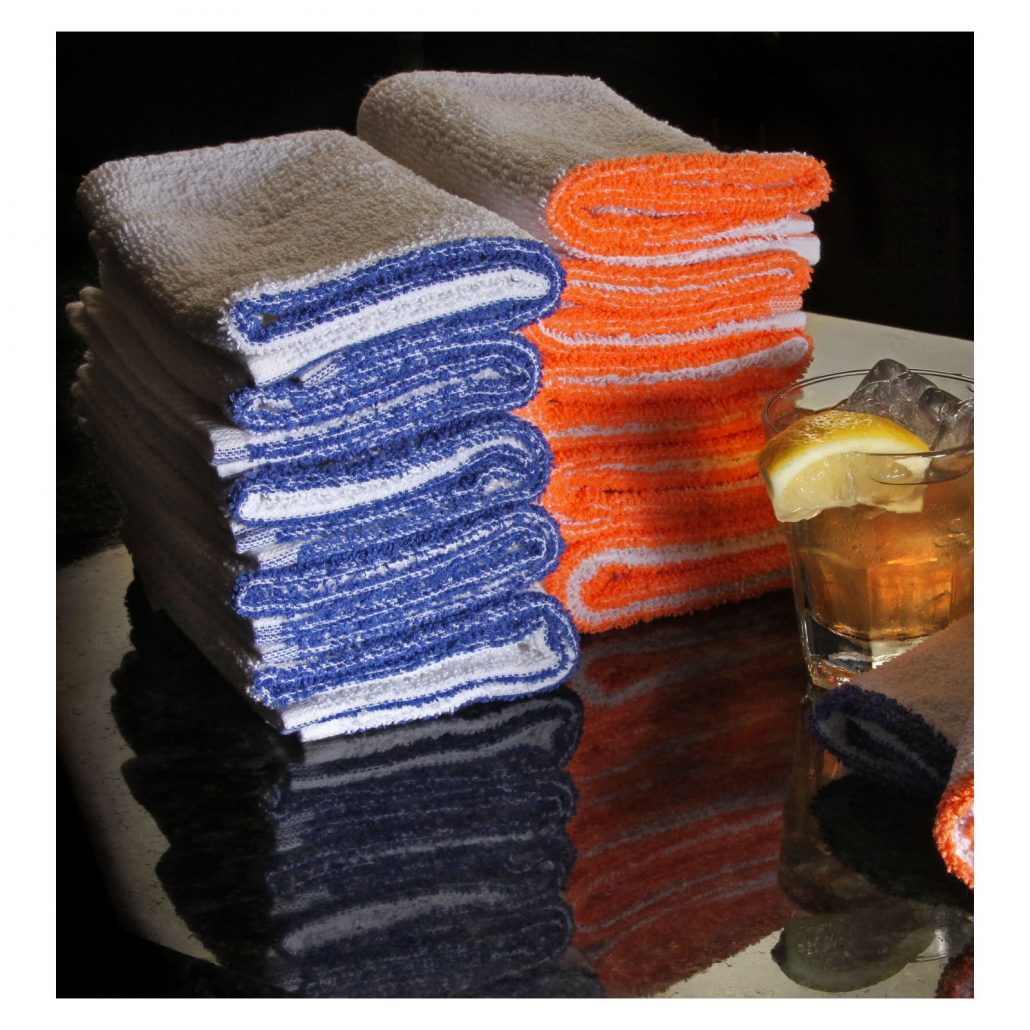 Bar Mops, 100% Cotton, All Terry and Ribbed